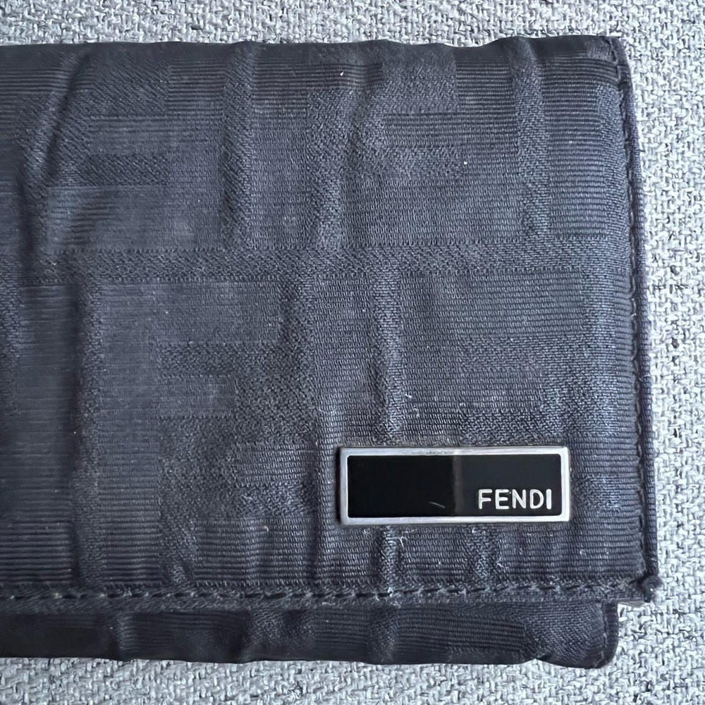 Fendi Black Zucca Compact bifold wallet - Picture 10 of 10